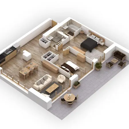 Résidences Ermitage Appartement *