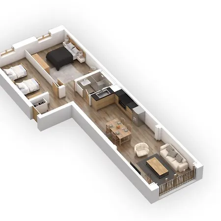 Appartement Résidences Ermitage *